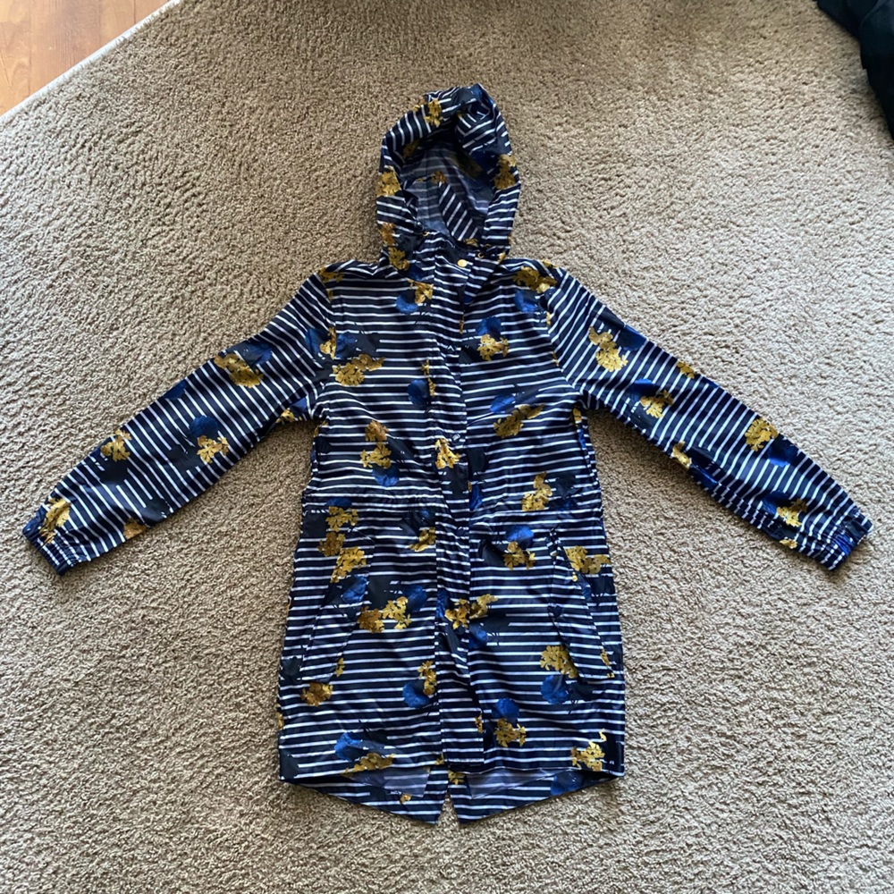 JOULES size 2 lightweight rain jacket